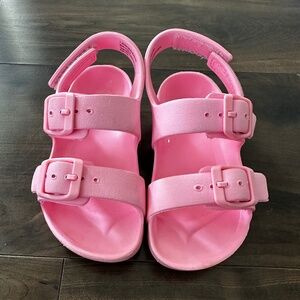 Cat and Jack Toddler Girl Pink Sandals 7T